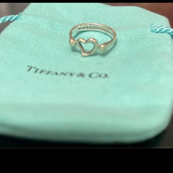 Tiffany and Co Elsa & Peretti open heart ring - Picture 5 of 7